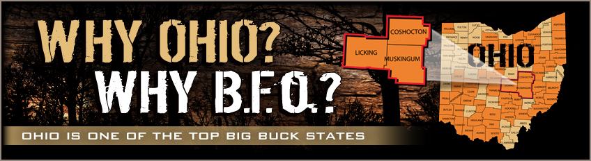 Brushy Fork Outfitters - Your best choice for whitetail deer and turkey hunting in Ohio