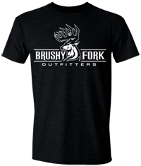 Brushy Fork Outfitters Brand T-Shirt - Black