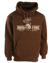 Brushy Fork Outfitters Brand T-Shirt - Brown
