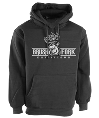 Brushy Fork Outfitters Brand Hoodie - Gray