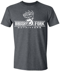 Brushy Fork Outfitters Brand T-Shirt - Gray