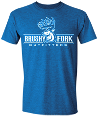 Brushy Fork Outfitters Brand T-Shirt - Blue