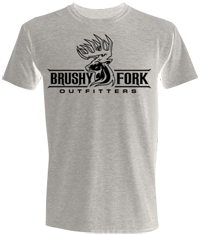 Brushy Fork Outfitters Brand T-Shirt - White